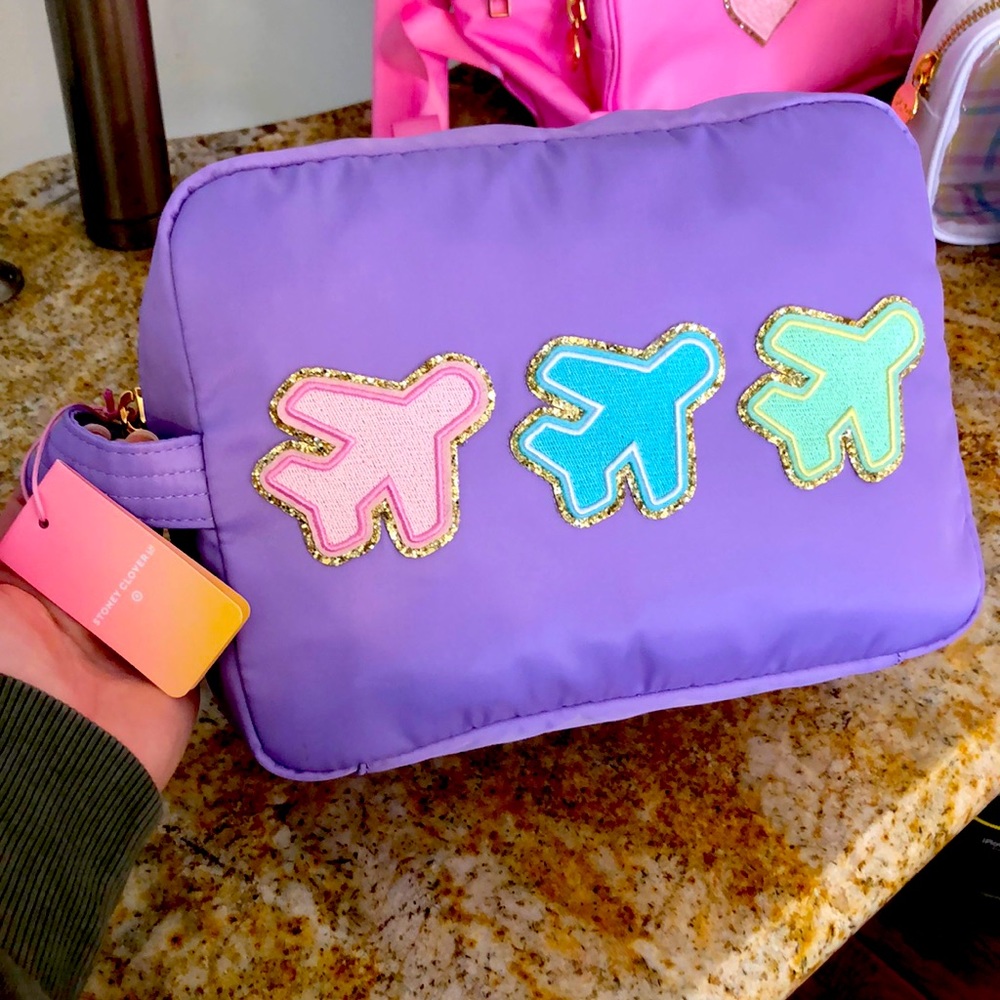 Stoney Clover Lane Airplane Pouch